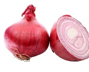 Small Red onion bunch-fresh